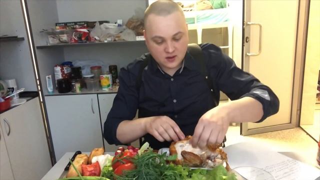 Блюдо из НИЧЕГО итинг мукбанг Mukbang Eating