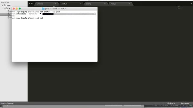 3 - Setting up npm, gulp, browserify and concat смотреть онлайн