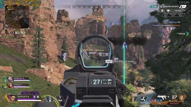 Loba play - apex legends - 11 kills 2K dmg смотреть онлайн