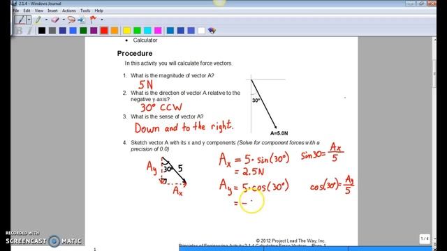 2.1.4 Force Vectors PART 1 смотреть онлайн