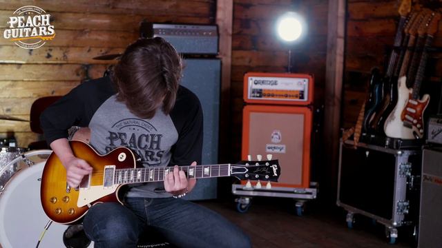 Gibson Custom Murphy Lab HP Top 59 Les Paul Kindred Burst Ultra Light Aged смотреть онлайн