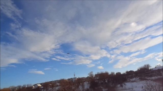Syma X8HG....Запуск коптера с балкона смотреть онлайн