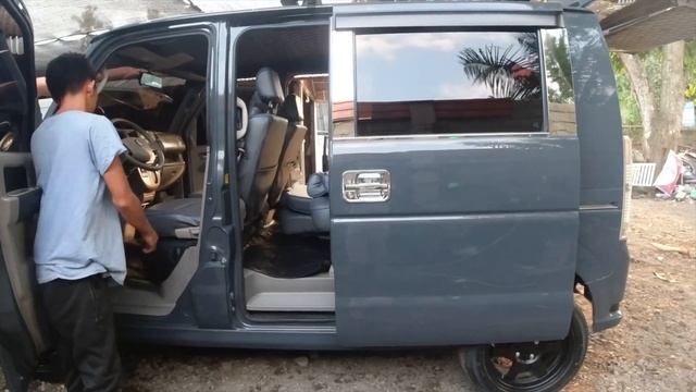 HOW MUCH?FULLY CUSTOM SUZUKI EVERY WAGON / SMILEY EDITION / ALL WHEEL DRIVE /K6A ENGINE TURBO. смотреть онлайн