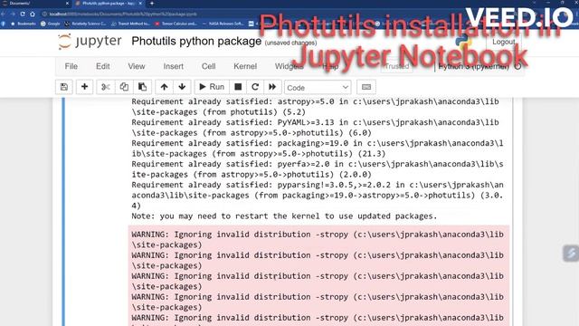 PART-1: PHOTUTILS| How to Install Photutils | PYTHON | JupyterNotebook| Photutils For Beginner смотреть онлайн