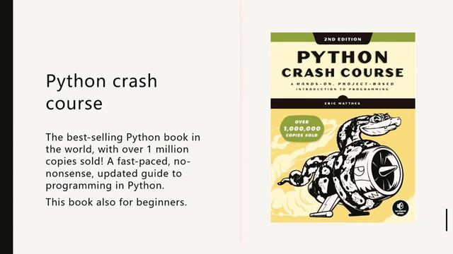 Books for beginners in python смотреть онлайн