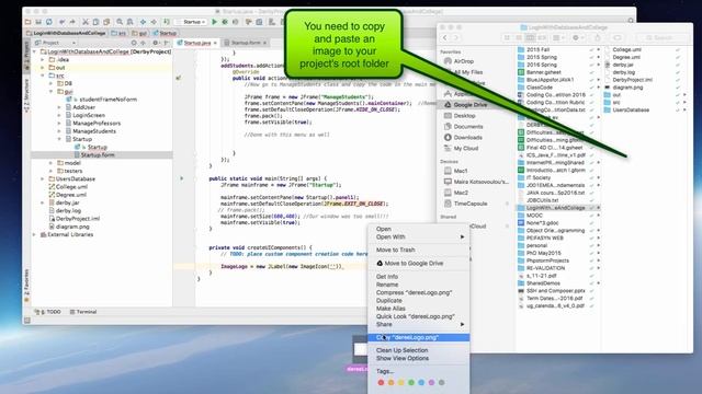 IntelliJ IDEA how to how an image on a JLabel смотреть онлайн