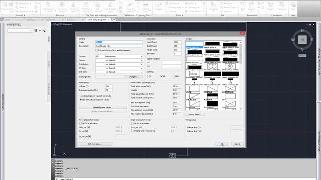 MagiCAD for AutoCAD Tutorial - Short circuit calculation смотреть онлайн