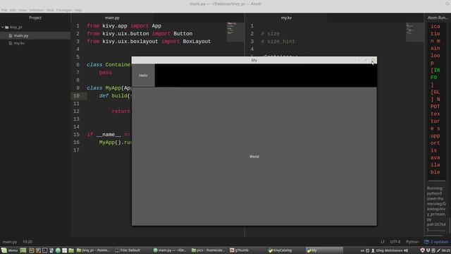 Уроки Kivy #3: Размеры виджетов и позиционирование смотреть онлайн