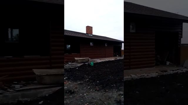 Сайдинг металлический тип Блок Хаус Бревно смотреть онлайн