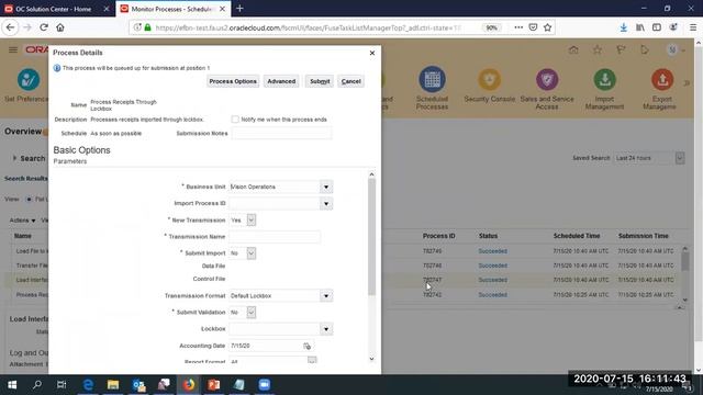 Oracle Fusion Receivable -Auto Lock Box -BAI2 file смотреть онлайн