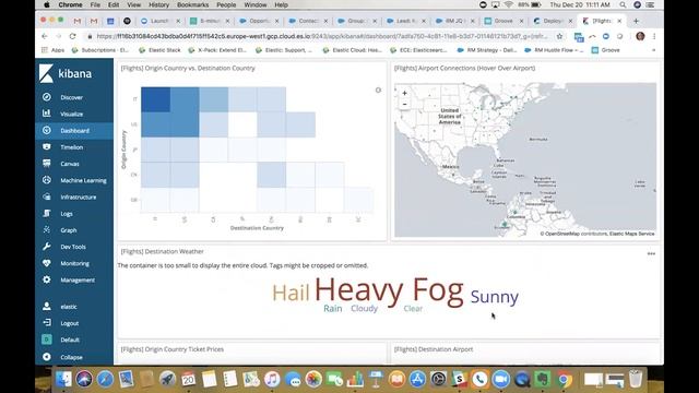 Using the Kibana Flights Sample Dataset смотреть онлайн