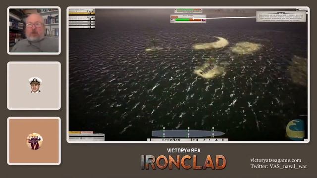 Victory At Sea Ironclad. Let's Play, with its Physical & Digital Devs Steam Digital Tabletop Fest смотреть онлайн