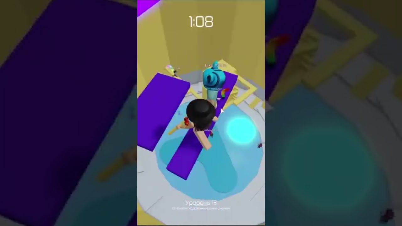 Ты как так сделал?Я же читер кот! Котёнок Лайк играет в Tower of Hell Roblox #shorts смотреть онлайн