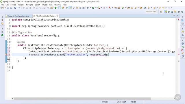 50 Token Relay with RestTemplate смотреть онлайн