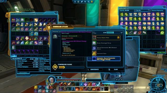 Galactic Command and Gear at Level 70 in SWTOR - The Academy смотреть онлайн