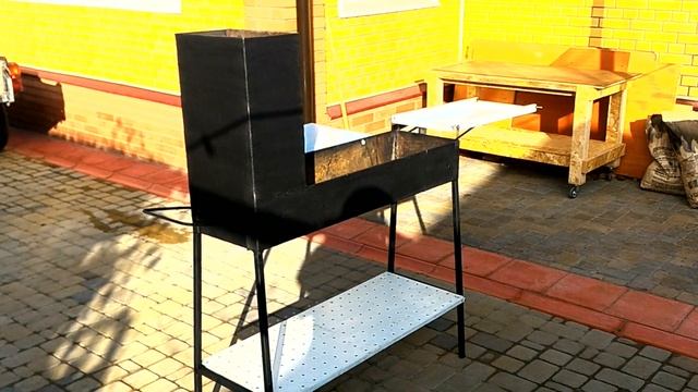 обзор и первый тест мангала
review and first test of the grill смотреть онлайн