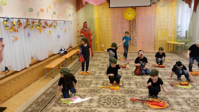 8 марта в детсаду 2016 Шоу гитаристов смотреть онлайн