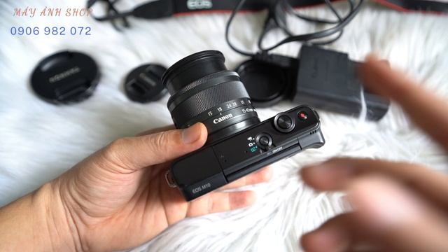 Canon EOS M10 kit 15-45mm stm | Mirroless Dễ Xài, Wifi, Màn Hình Lật | Máy Ảnh Shop смотреть онлайн