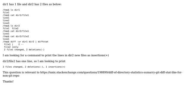 Unix & Linux: git --diff like command for Linux local dirs (2 Solutions!!) смотреть онлайн
