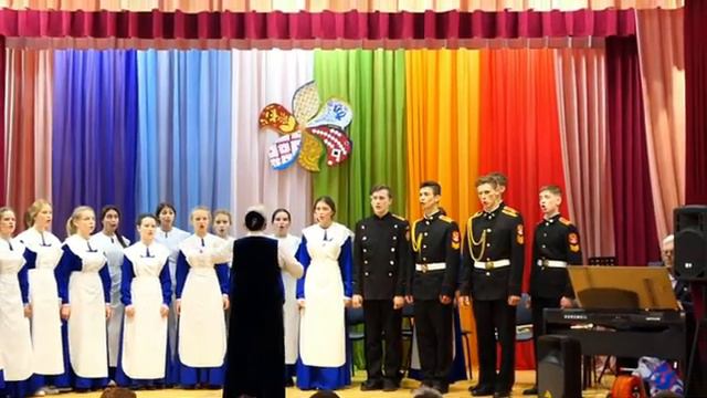 Победа. муз. А.Арутюнова Сл. В.Семернина, Сводный хор гимназистов и кадет Свято-Алексиевской Пустын смотреть онлайн