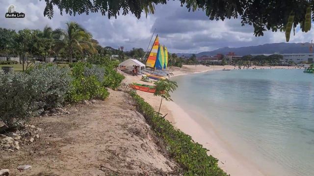 MONTEGO BAY'S 2 ICONIC BEACHES | Harmony Beach Park | Doctor's Cave Beach | Montego Bay Jamaica смотреть онлайн