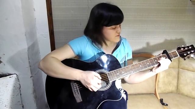 Здравствуй милая Оксана (caver) на гитаре.