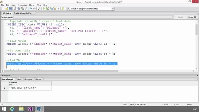 Null-safety with JSON and PostgreSQL смотреть онлайн