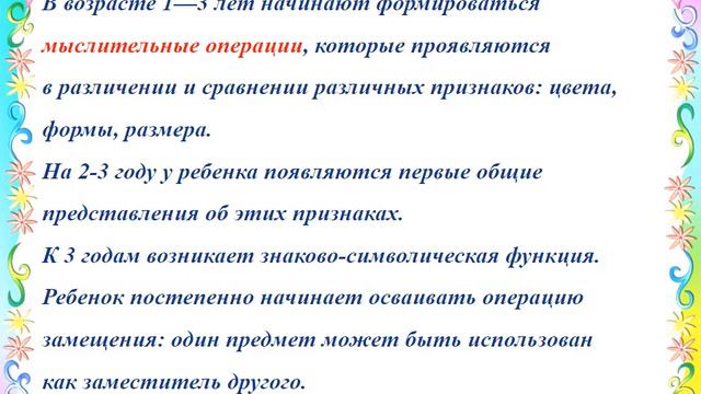 Ранний возраст Период от 1 года до 3 лет смотреть онлайн