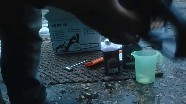 Бензопила Stihl MS 180 . Отзыв и впечатление от пилы! смотреть онлайн