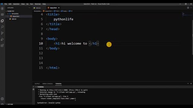 Flask Templates in Telugu смотреть онлайн