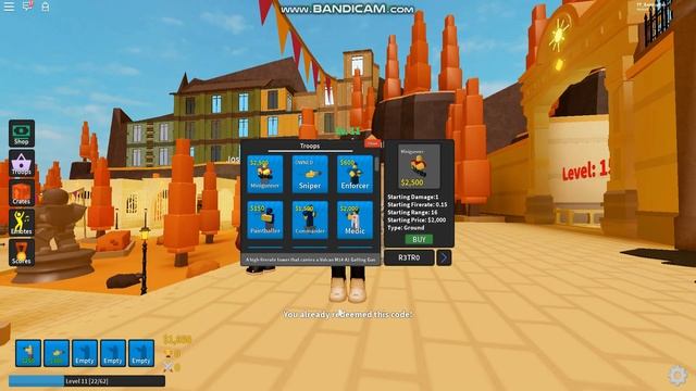 ALL *4* NEW SECRET OP WORKING CODES! ⚡️EXP BOOST UPDATE⚡️ Roblox Tower Defense Simulator смотреть онлайн