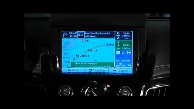 Cadillac - Русифицированная навигационная система на штатный монитор смотреть онлайн