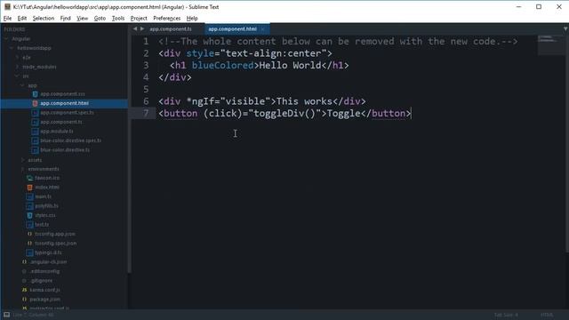 Angular 4 Tutorial 8: *ngIf and ng-template смотреть онлайн