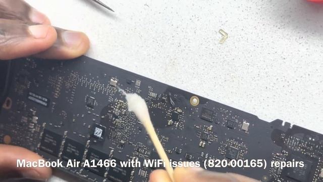 MacBook Air A1466 WiFi Repairs.