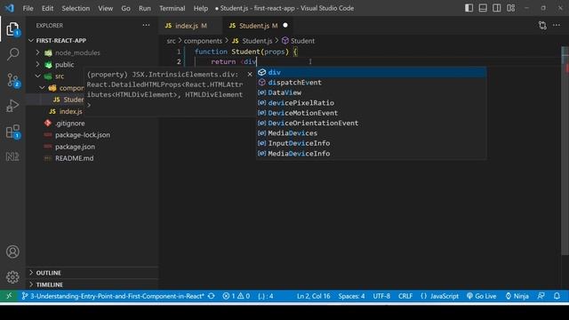 5. Passing values from parent to child in React: Beginner's Guide to React Development смотреть онлайн