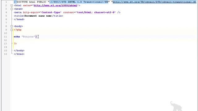 apprendre PHP et MySQL de A à Z Extension du fichier et balises de code PHP 07 смотреть онлайн