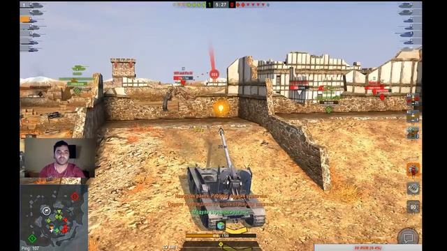 WORLD OF TANKS BLITZ - ИГРАЮ ВО ВЗВОДЕ С Мишкой, КАЧАЕМ ТОПОВ!