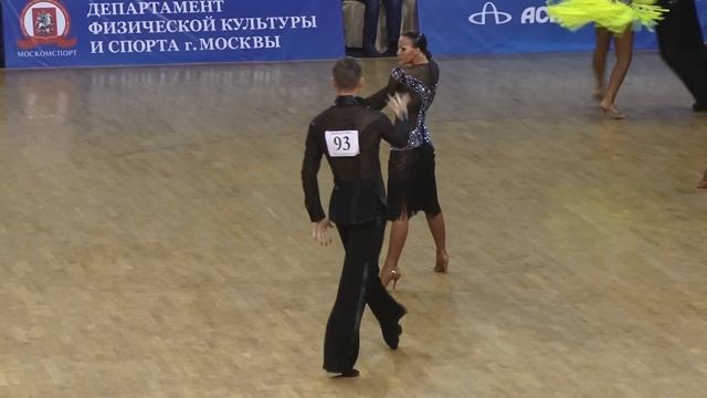 Кузин Евгений - Запутряева Ксения, 1/2, пасодобль смотреть онлайн