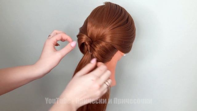 Прически для ленивых. Прически в школу на длинные волосы бантик. Из резинок смотреть онлайн