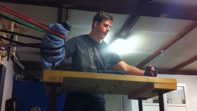 Side Press + Triceps Press