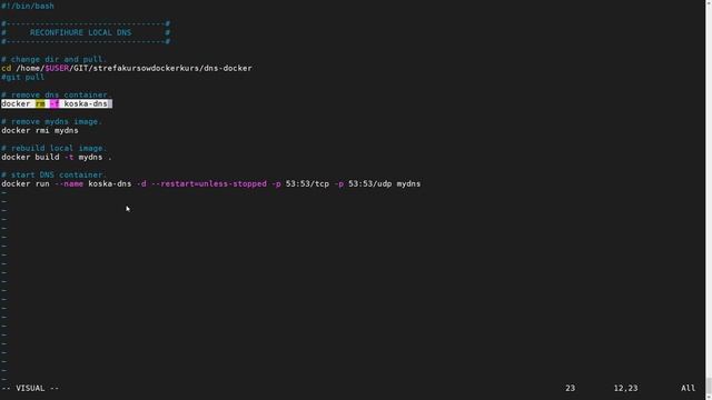 Kurs Docker dla zaawansowanych | Własny DNS w Docker | ▶strefakursow.pl◀ смотреть онлайн