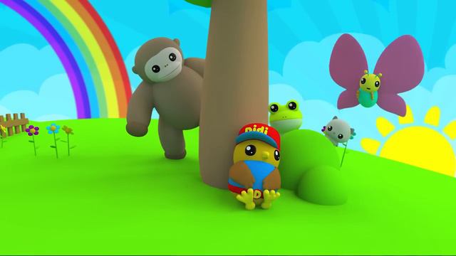 Kalau Rasa Gembira | Koleksi Lagu Kanak-Kanak Popular | Didi & Friends | 23 Minit