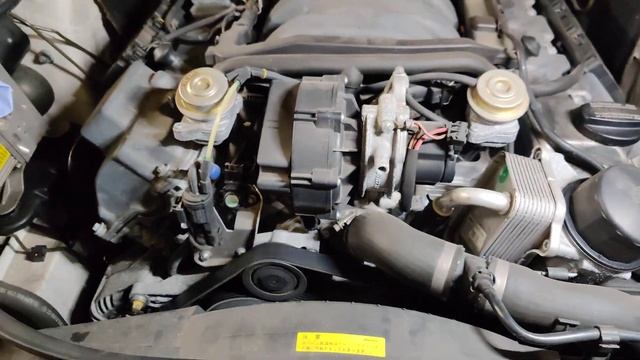 Запуск двигателя M113.967 пробег 23т.км смотреть онлайн