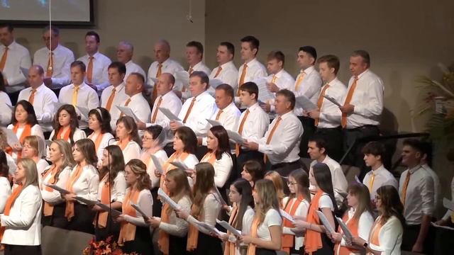 Господня земля (Псалом 23) - объединенный хор SSBC смотреть онлайн