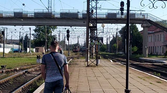 Стрий: залізничний вокзал, потяги Херсон-Ужгород і Лисичанськ-Ужгород прибувають 12 вересня 2021 р. смотреть онлайн