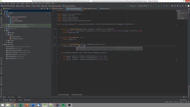 Android - RecyclerView + OnItemClickLIstener (Kotlin Beginner Example) - Part 1 (German/Deutsch) смотреть онлайн