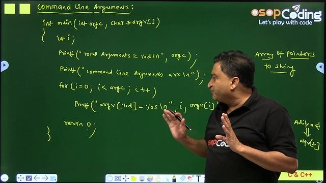 #Lecture144 - Command line arguments in C Using VS Code & Turbo C++ | C/C++ for beginner | C/C++ смотреть онлайн