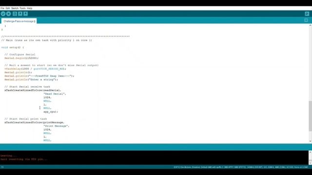 Challenge; Pass a message смотреть онлайн