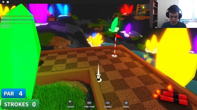 I BROKE Super Golf with Hole in Zeros! | Roblox смотреть онлайн