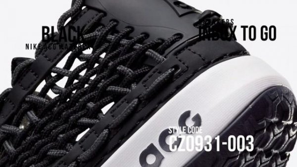 BLACK 2023 Nike ACG Watercat+ DETAILED LOOK + RELEASE DATE